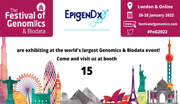 EpigenDx - Festival of Genomics & BioData 2022
